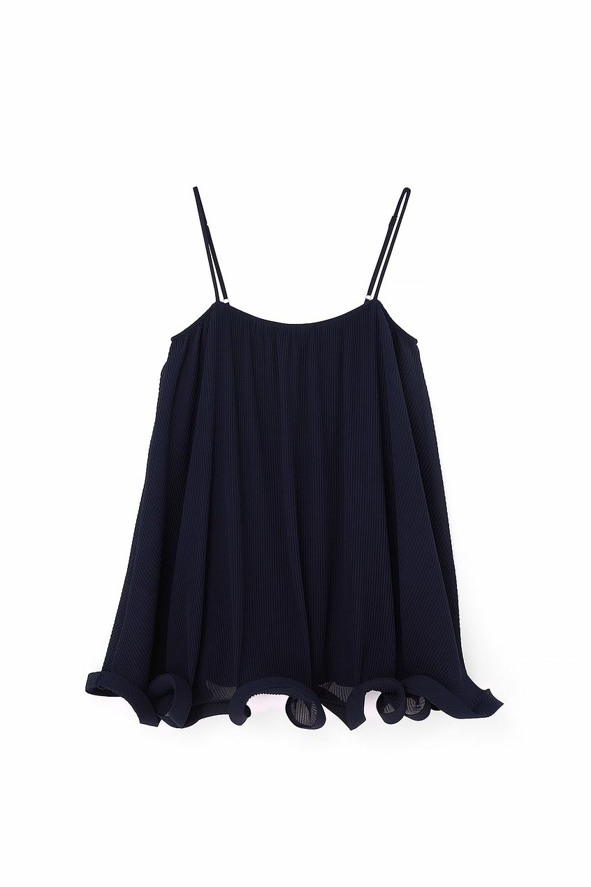 Flounce Hem Top