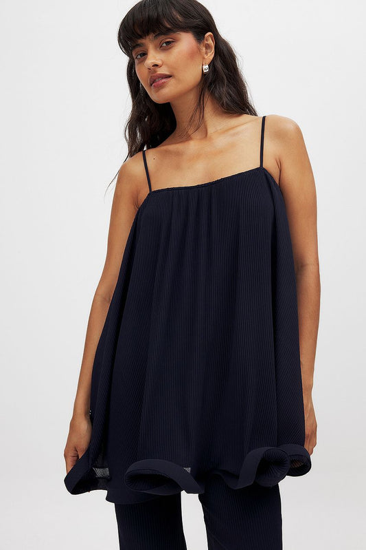 Flounce Hem Top