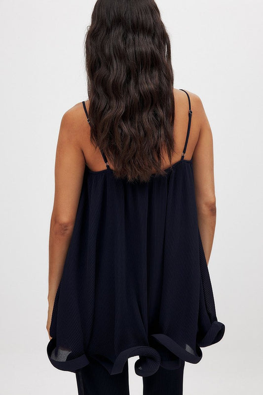 Flounce Hem Top