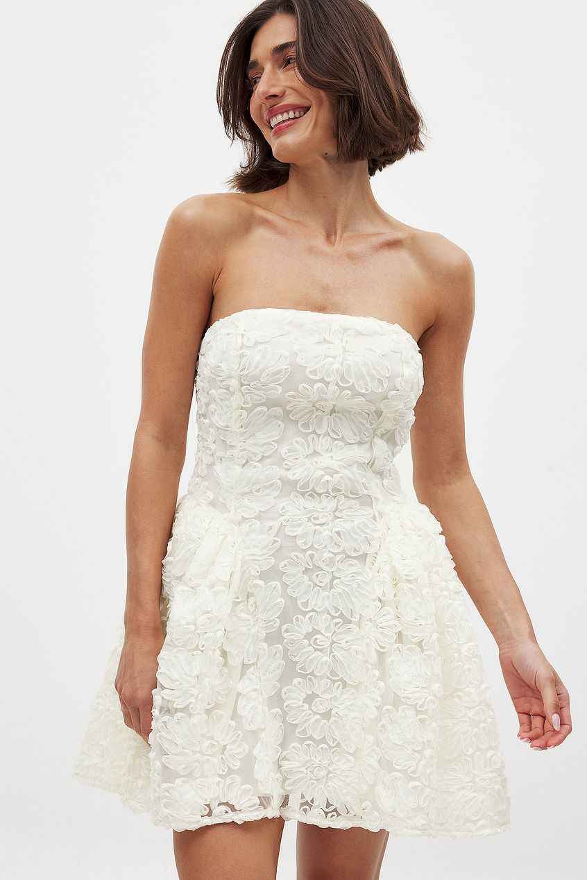 Na-kd Flowers Mini Dress