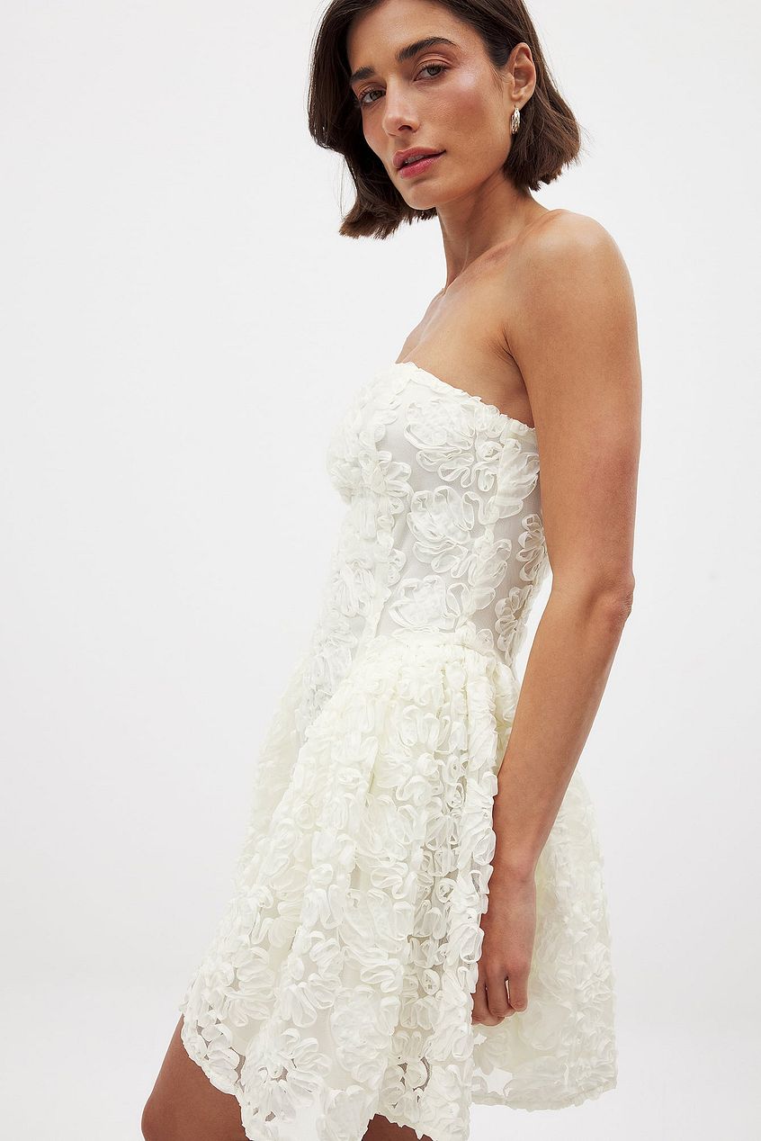 Na-kd Flowers Mini Dress