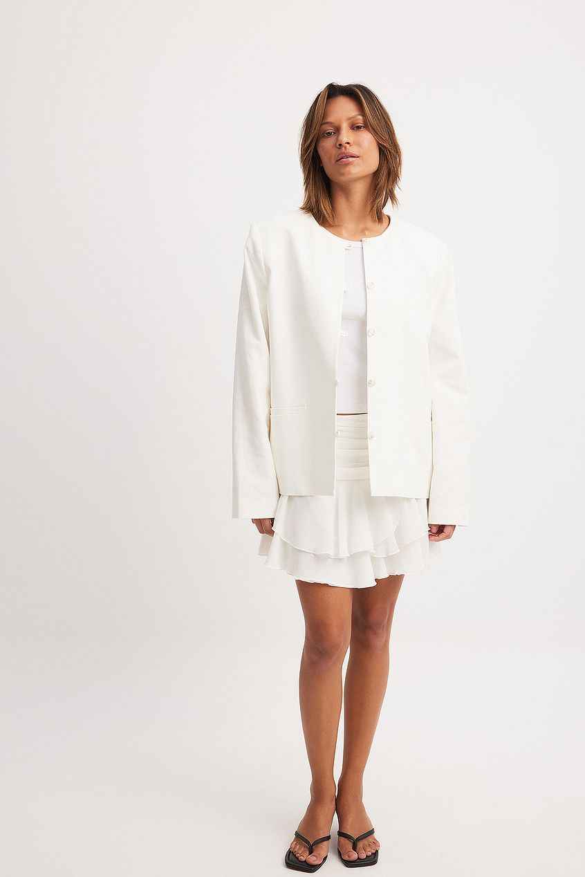 Na-kd Flowy Mini Skirt