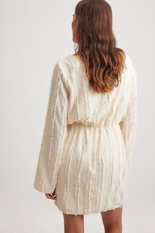 Fuzzy LS Mini Dress