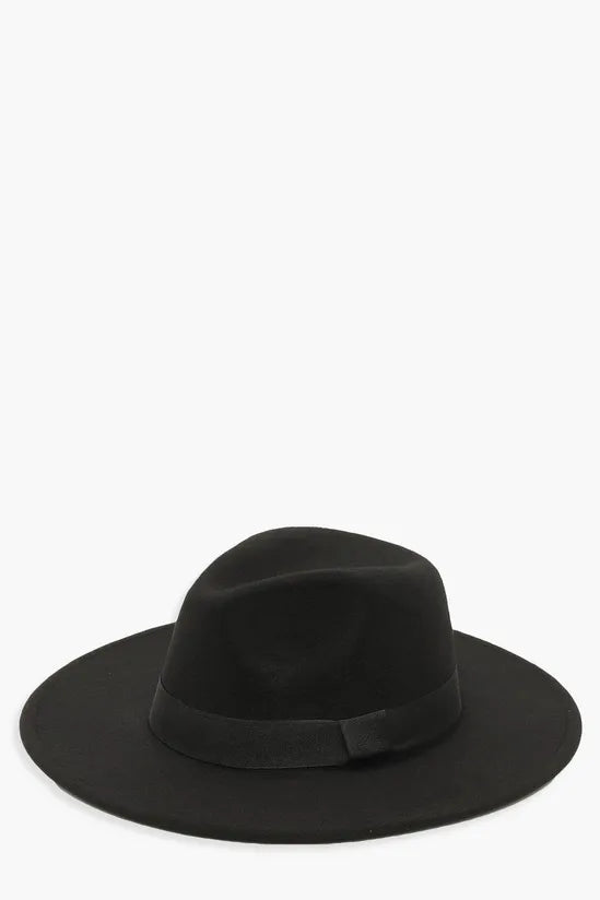 Tape Detail Fedora Hat