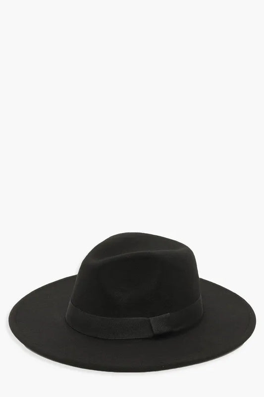 Tape Detail Fedora Hat