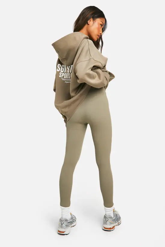 DSGN Studio Sports Club Slogan Oversized Sweatshirt