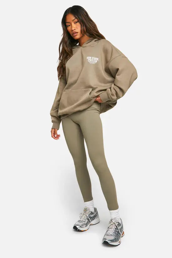 DSGN Studio Sports Club Slogan Oversized Sweatshirt