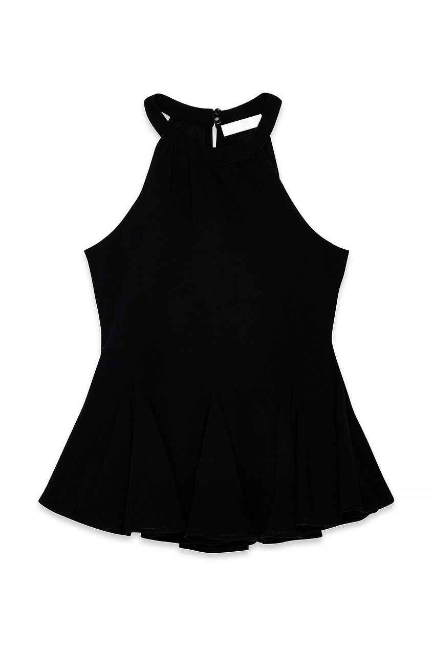 Na-kd Halterneck Pleated Top