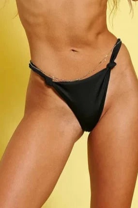 Recycled Knot Detail Bikini Panty