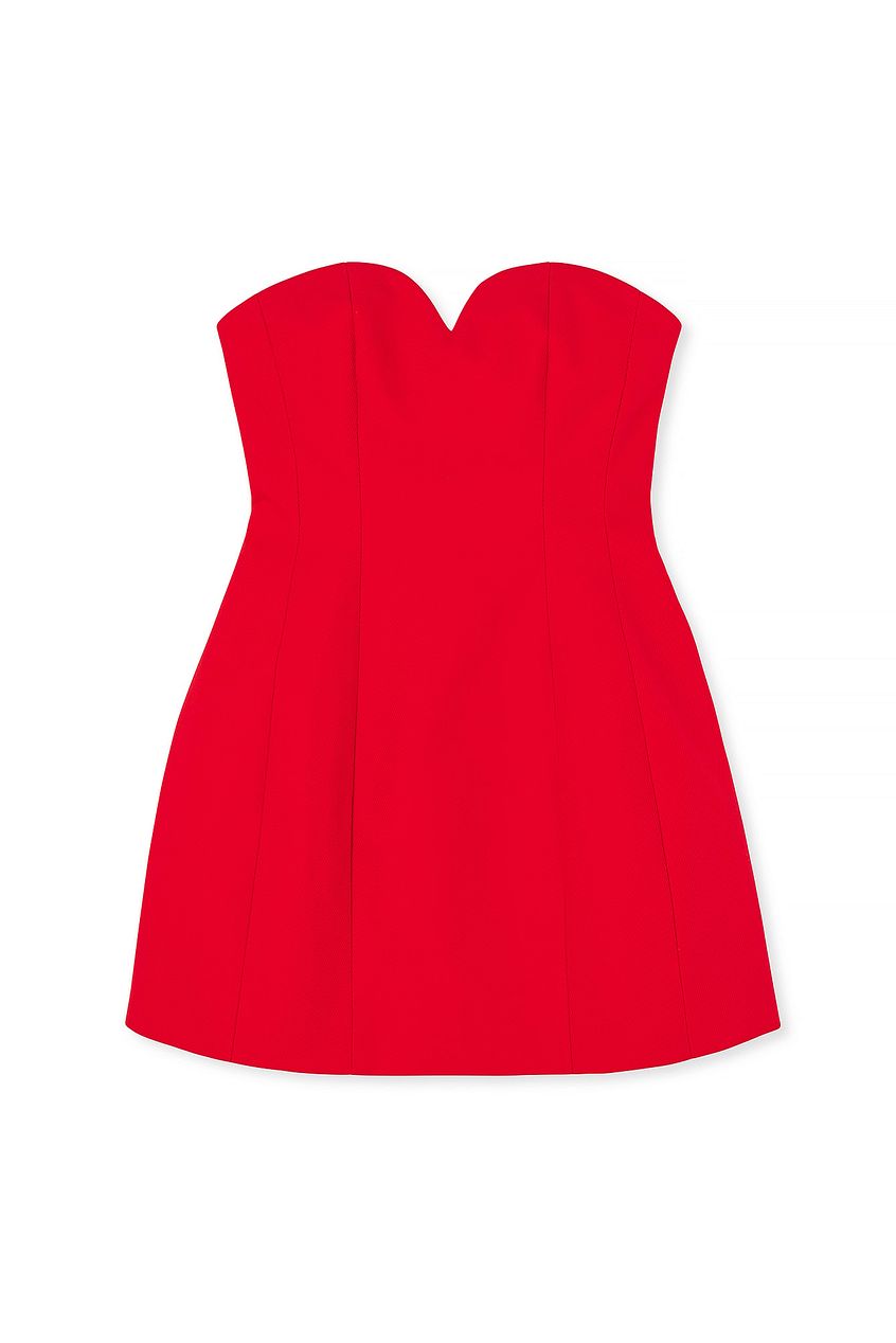Na-kd Heart Shaped Tailored Mini Dress