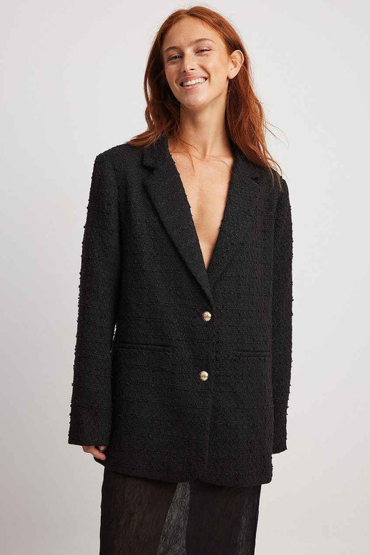 Na-kd Regular Tweed Blazer