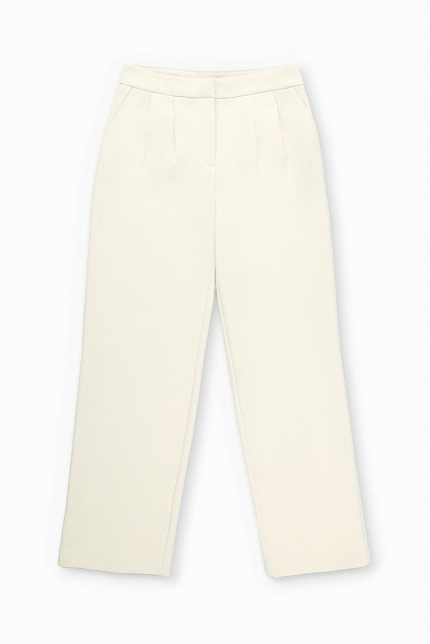 Na-kd High Waist Deep Pleated Suit Pants