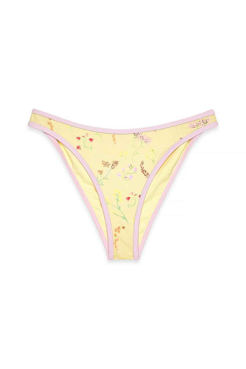 Na-kd High Cut Binding Detail Bikini Panty