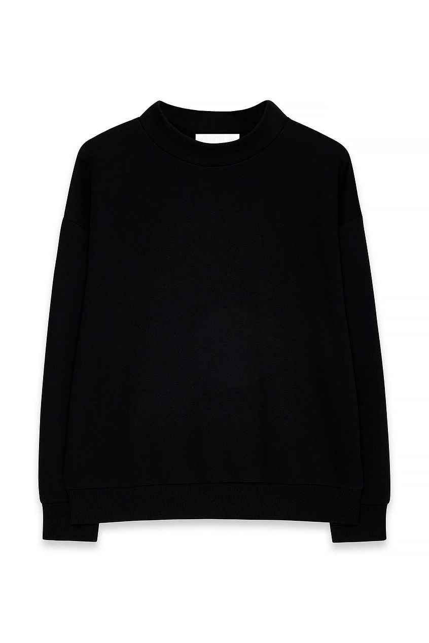 Na-kd - High Neck Detail Sweatshirt