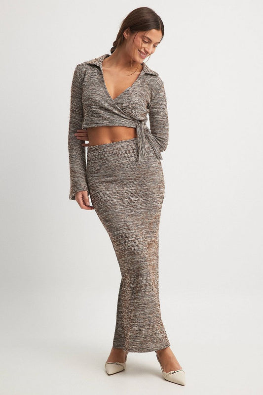 High Waist Maxi Skirt