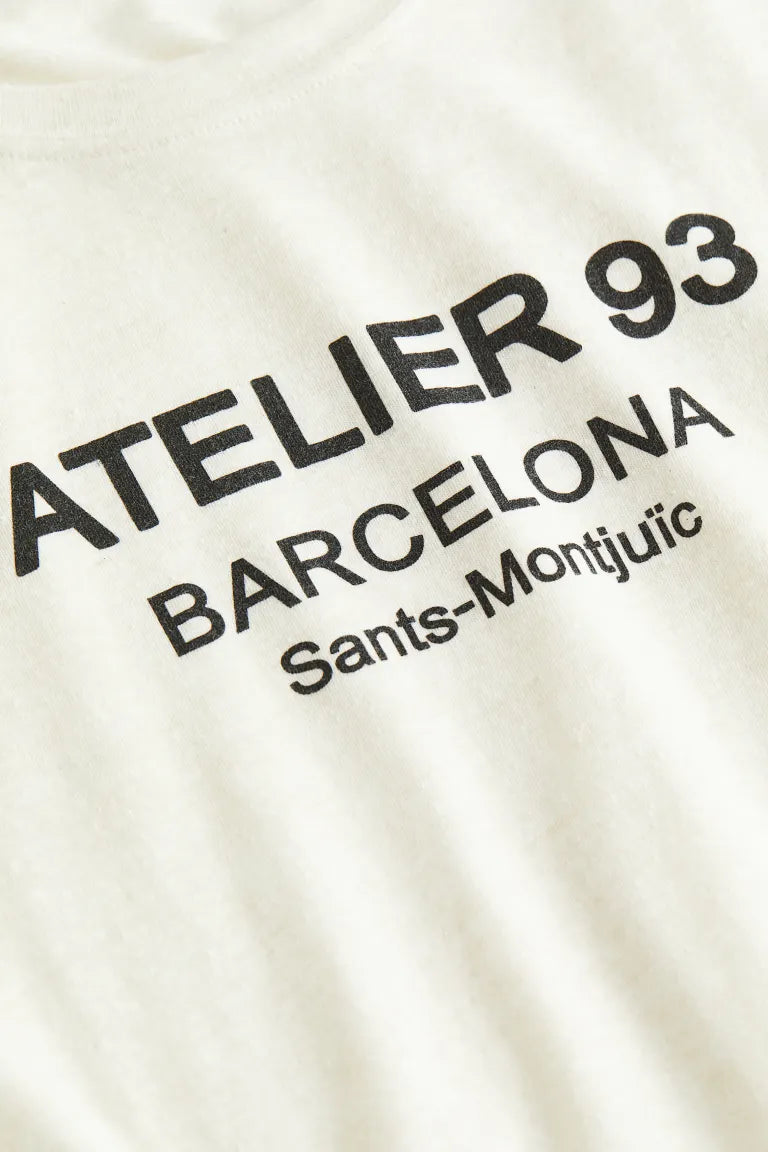 T-shirt Cream/Atelier 93