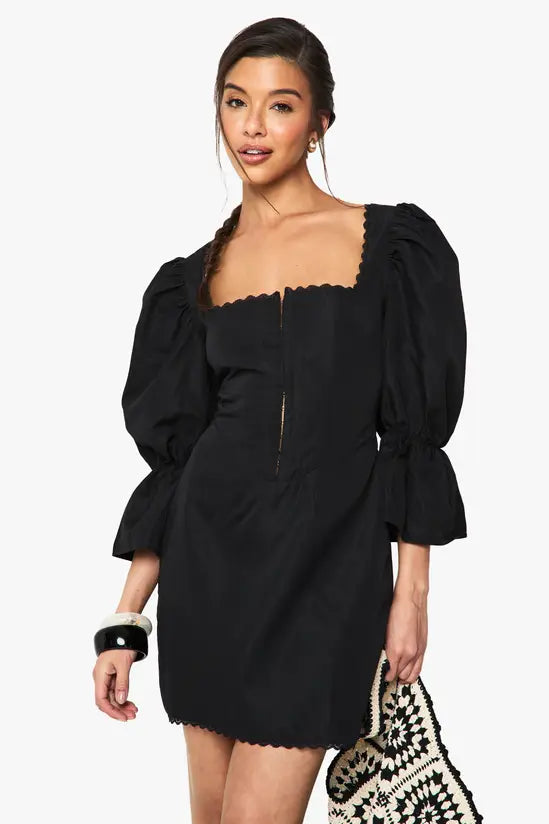 boohoo Hook & Eye Corset Dress