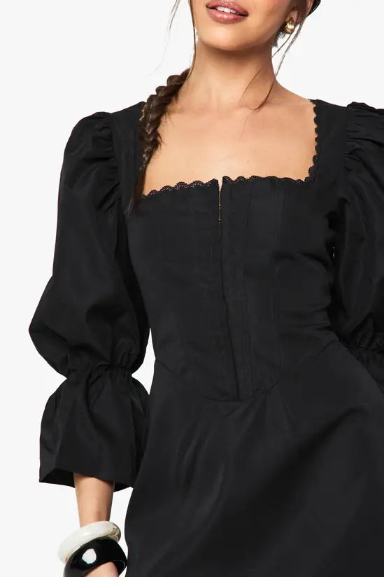 boohoo Hook & Eye Corset Dress