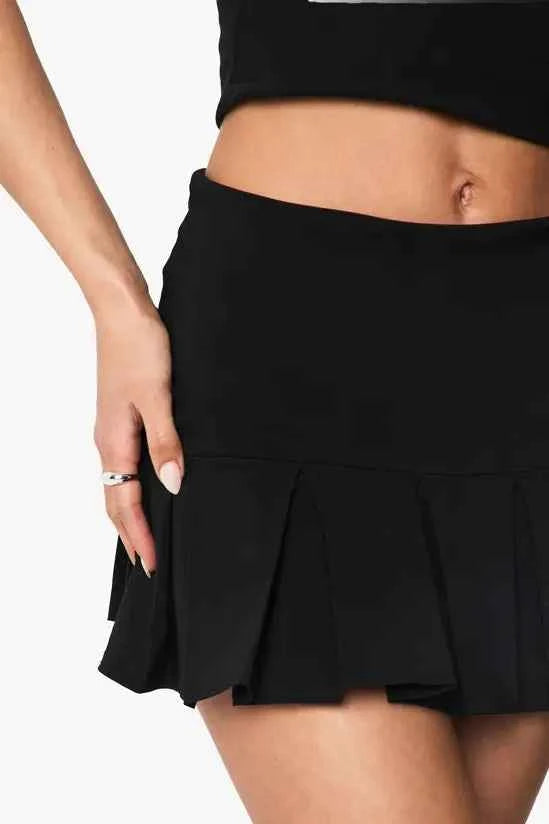 boohoo Pleated Tennis Skor