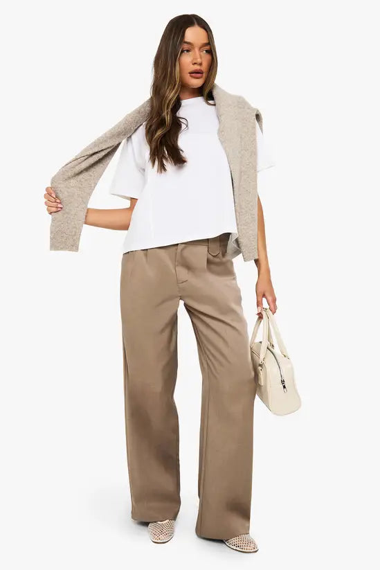 boohoo Double Seam Detail Oversized T-shirt