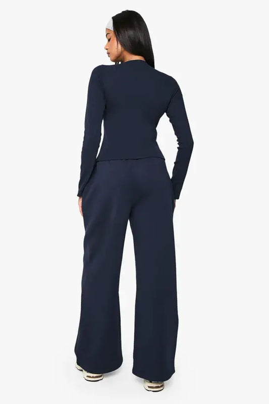 Boohoo - Rib Button Through Joggers