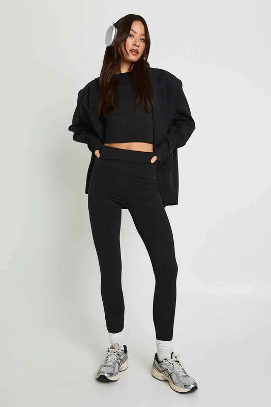 boohoo Tall High Waist Legging