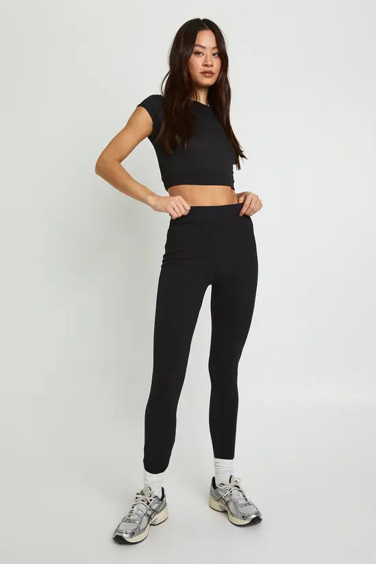 boohoo Tall High Waist Legging