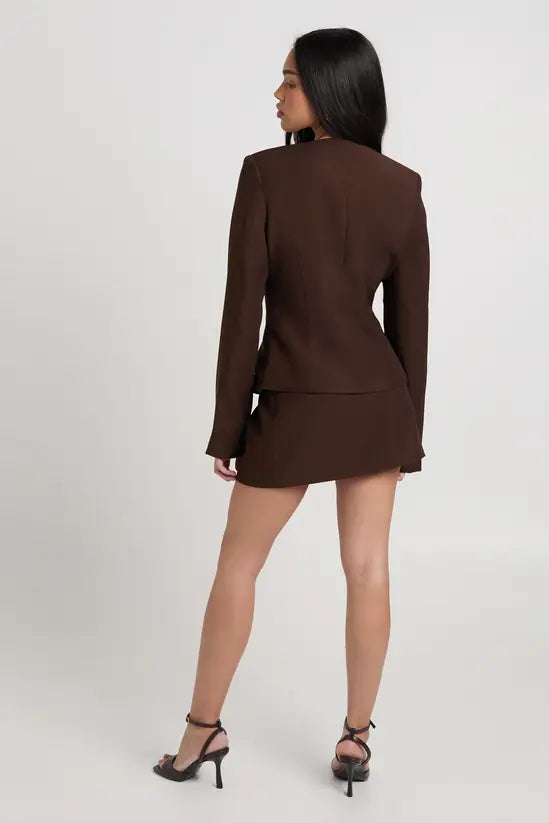 boohoo Tailored Mini Skirt