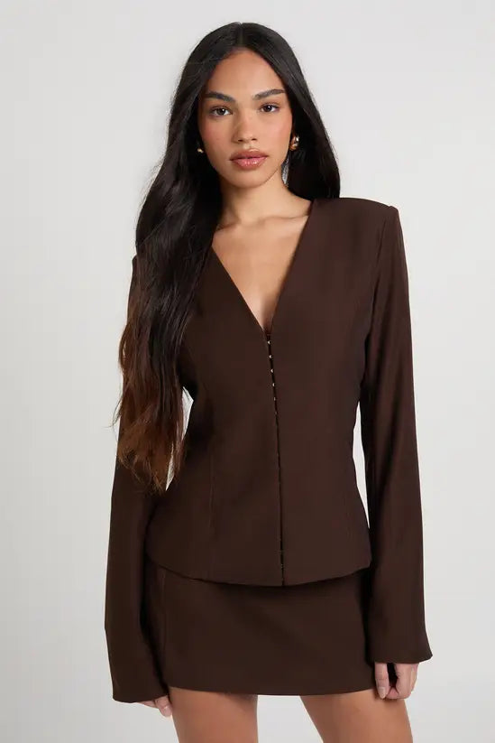 boohoo Tailored Mini Skirt