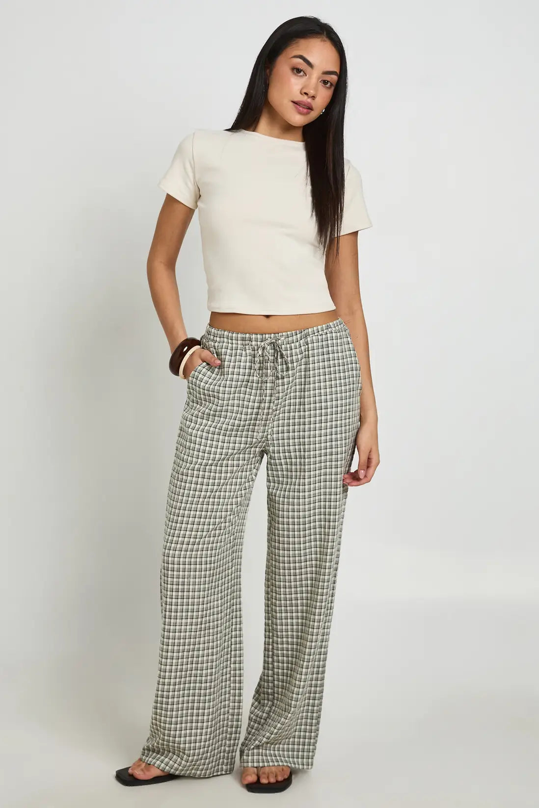 boohoo Ultra Soft Short Sleeve Fitted Top