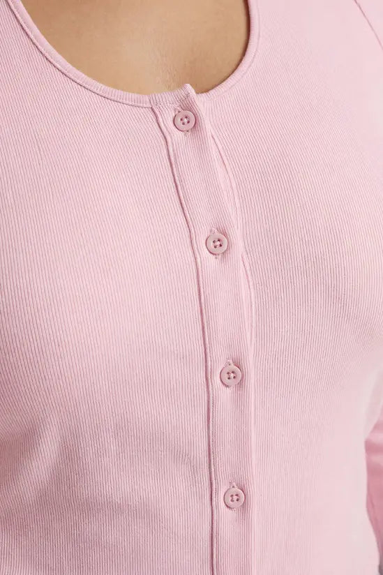 boohoo Plus Double Layer Halter Neck Button Down Top