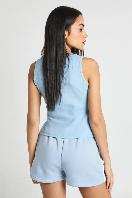 boohoo Basic Rib Tank Vest Top