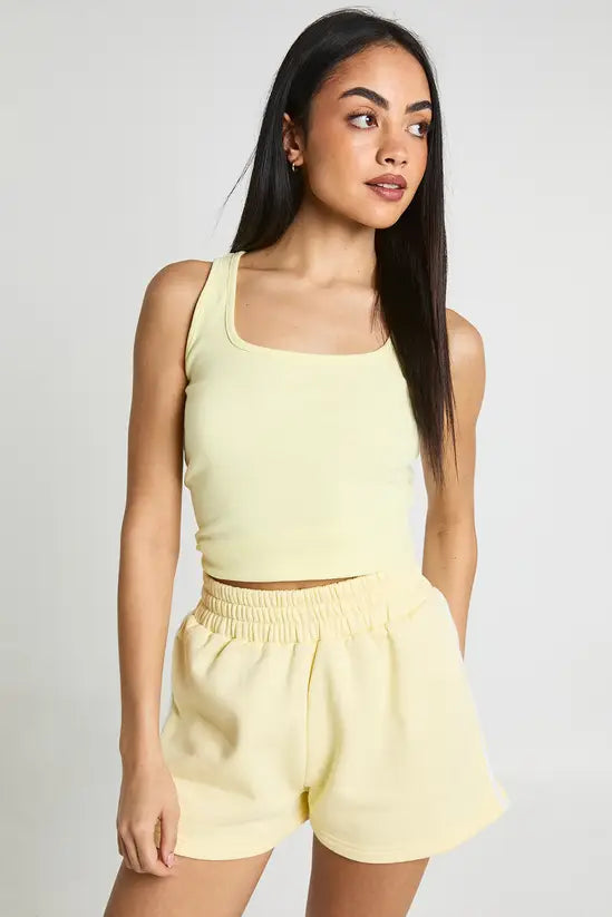 boohoo Contrast Binding Sweat Short