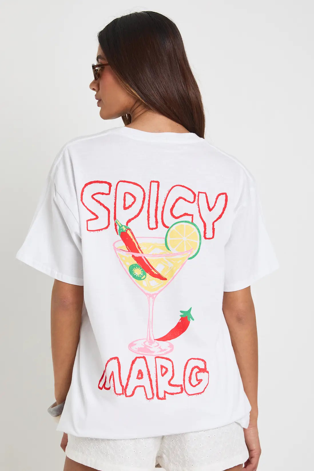 boohoo Spicy Marg Oversized T-shirt