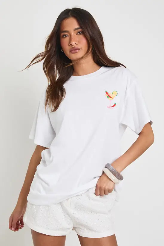 boohoo Spicy Marg Oversized T-shirt