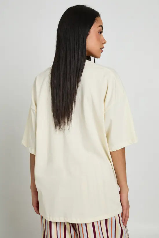 boohoo Nevada Printed T-Shirt