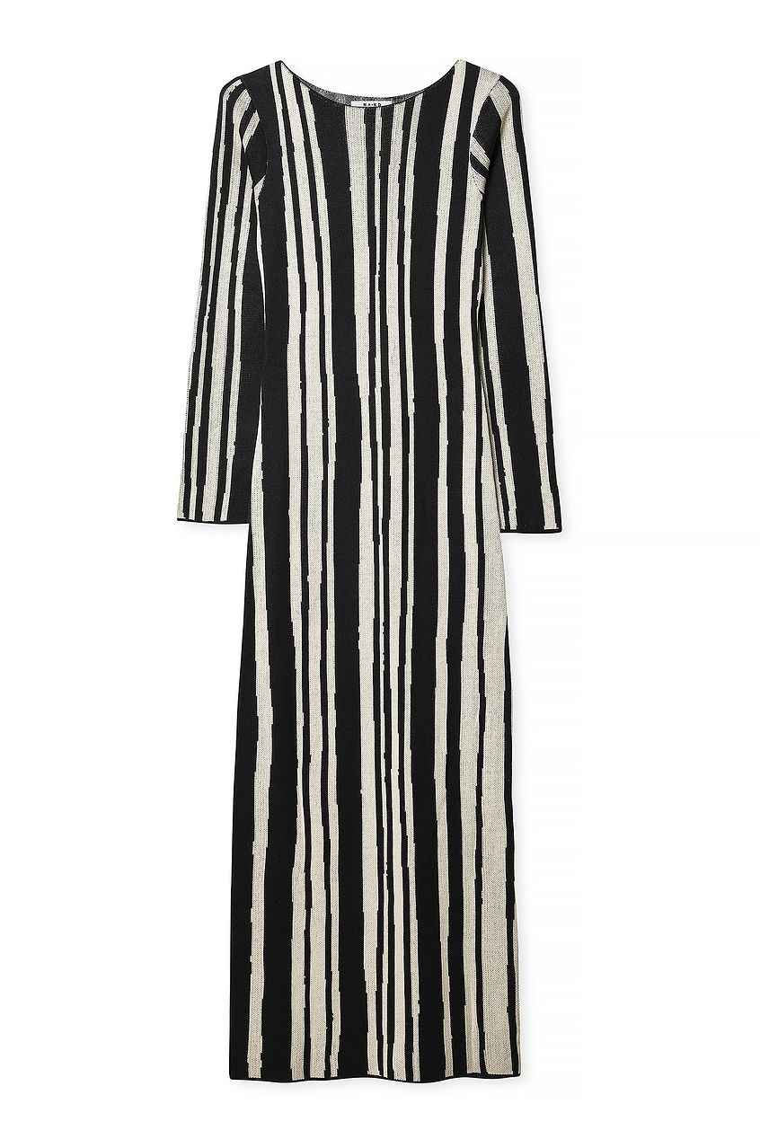Na-kd Jacquard Knitted Maxi Dress