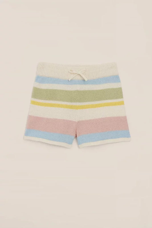 Young Light Knitted Mini Shorts