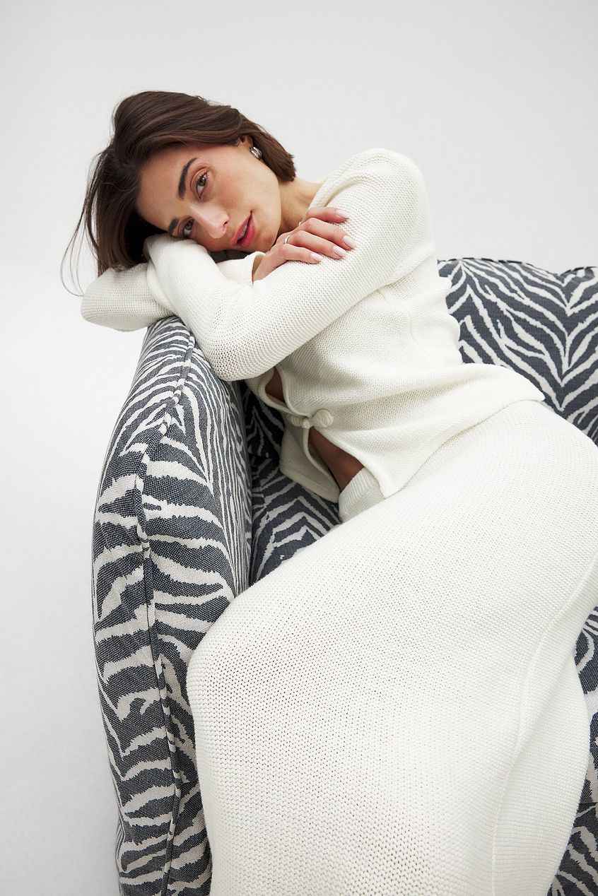 Na-kd Knitted Maxi Skirt