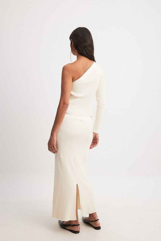 Na-kd Knitted Midi Skirt