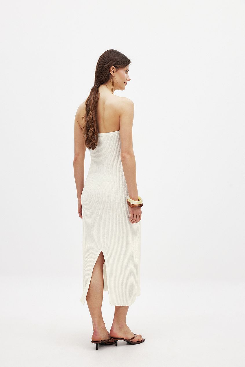 Na-kd Knitted Midi Tube Dress