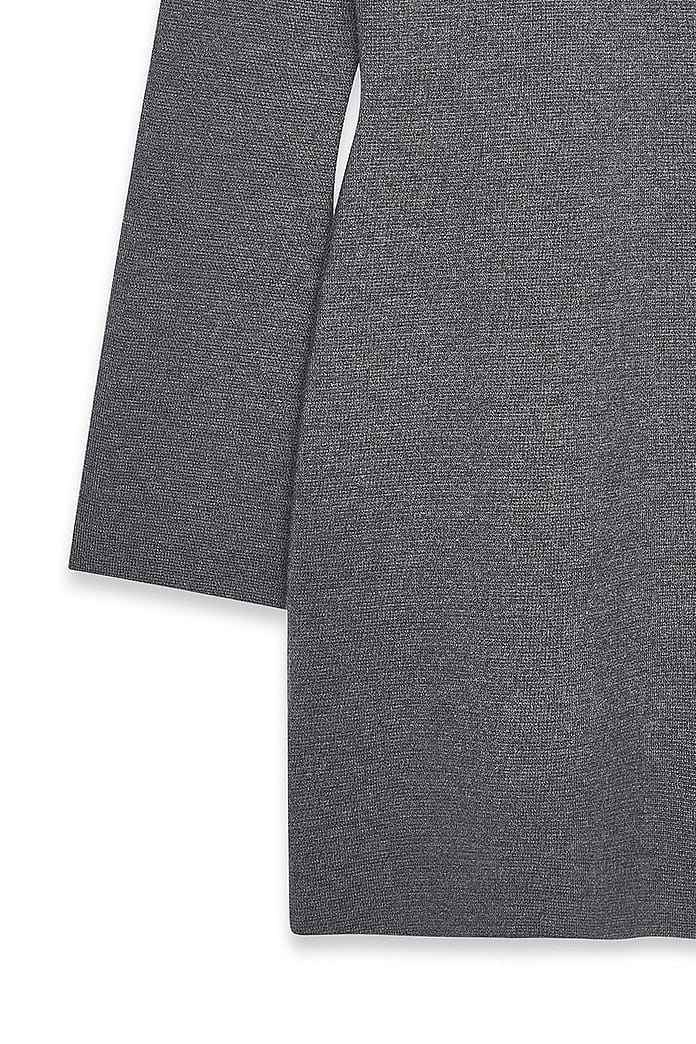 Na-kd Knitted Padded Shoulder Mini Dress