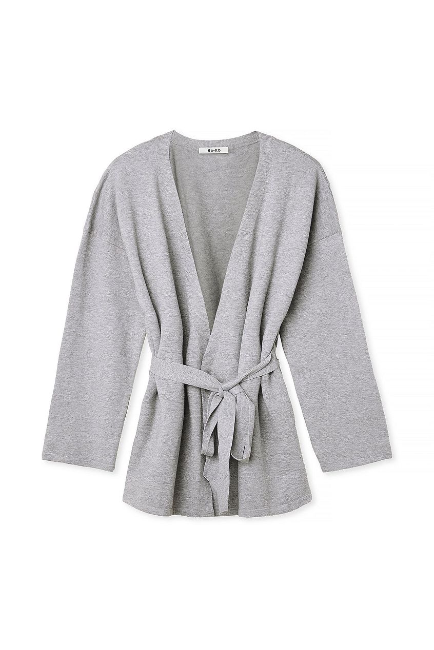 Knitted Wrap Cardigan