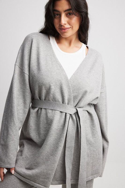 Knitted Wrap Cardigan