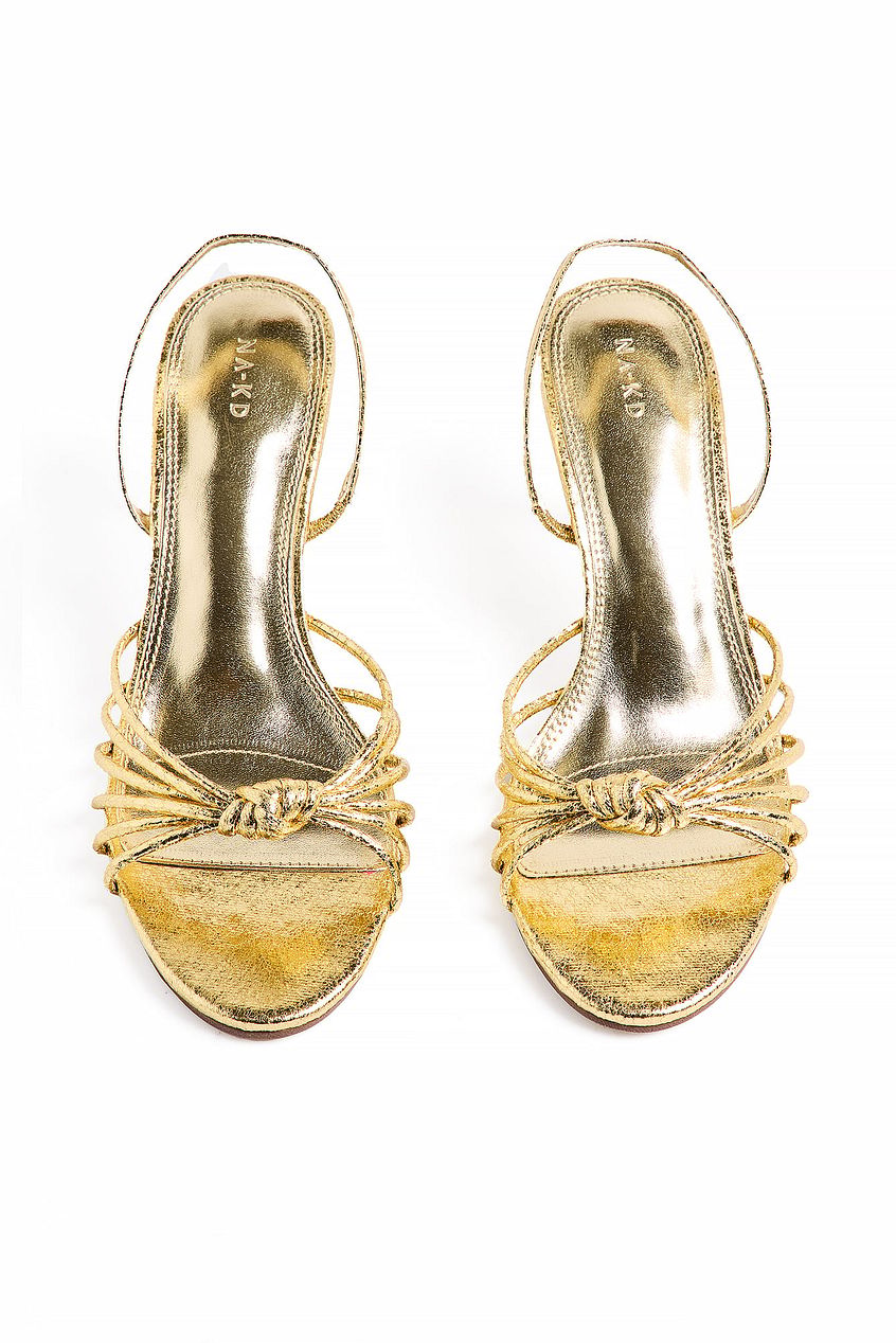 Na-kd Knot Detail Strappy Heels