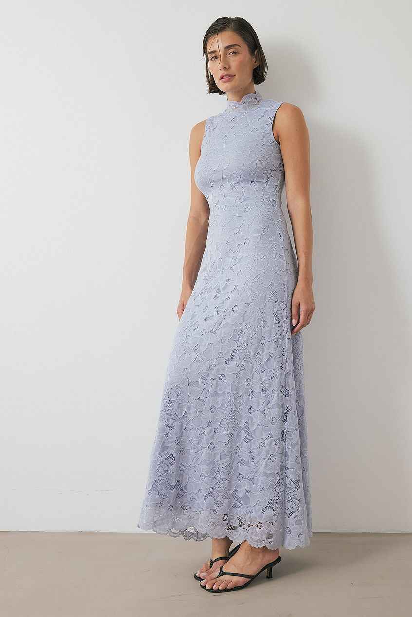 Na-kd Lace Maxi Dress