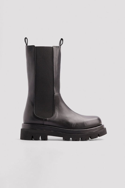 Leather Calf Boots