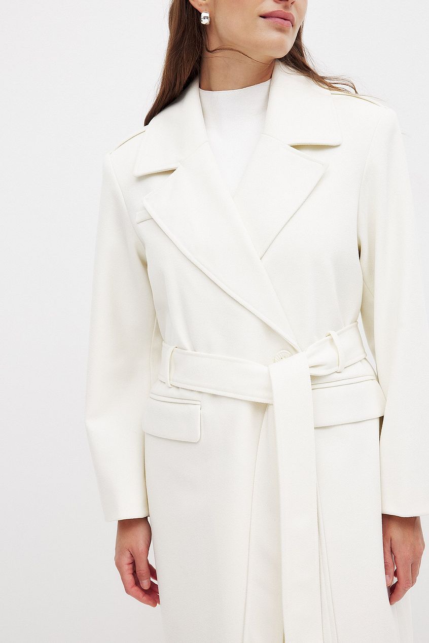 Long Shoulder Pad Coat