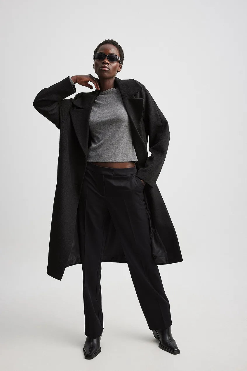 Low Waist Suit Pants