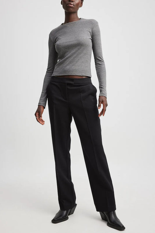 Low Waist Suit Pants